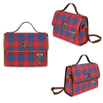 Blane Tartan Waterproof Canvas Bag with Family Crest