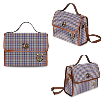 Boswell Tartan Waterproof Canvas Bag with Family Crest