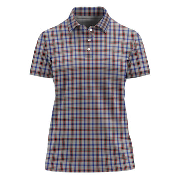 Boswell Tartan Polo Shirt For Women