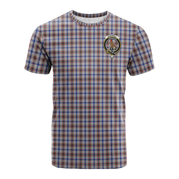 Boswell Tartan T-Shirt with Family Crest