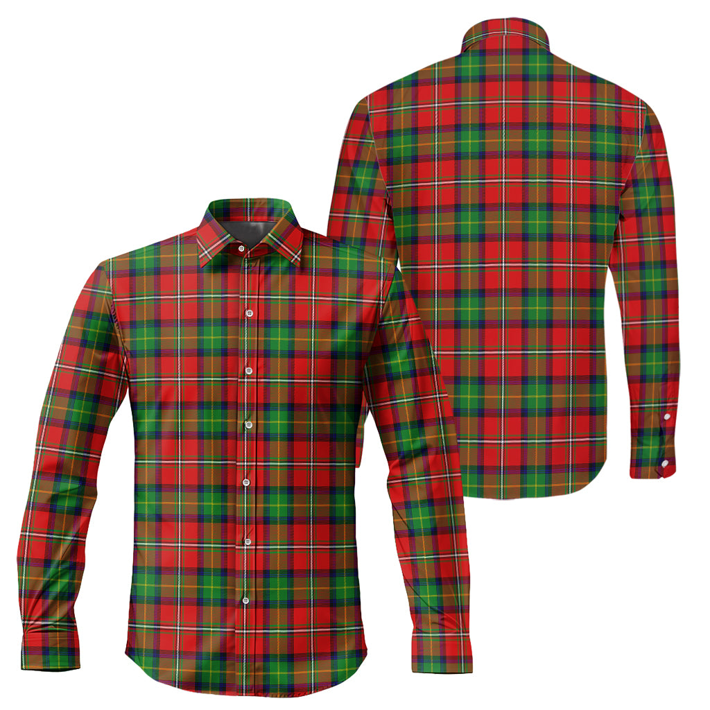 Boyd Modern Tartan Long Sleeve Button Up Shirt Unisex - Tartanvibesclothing