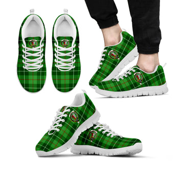Boyle Tartan Sneakers with Family Crest