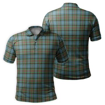 Brisbane modern Tartan Mens Polo Shirt