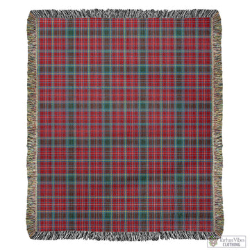British Columbia Province Canada Tartan Woven Blanket