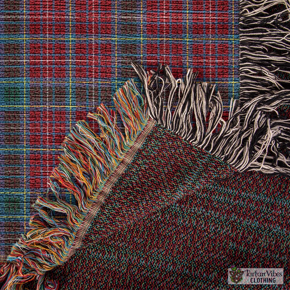 Tartan Vibes Clothing British Columbia Province Canada Tartan Woven Blanket