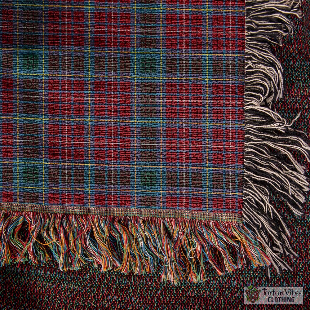 Tartan Vibes Clothing British Columbia Province Canada Tartan Woven Blanket