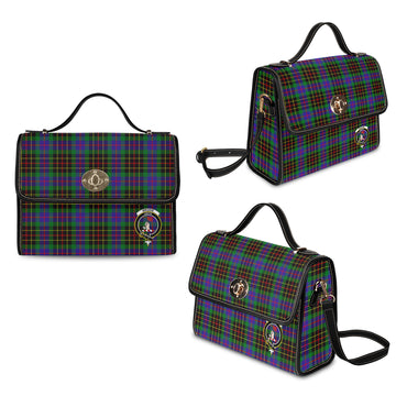 Brodie Hunting Modern Tartan Waterproof Canvas Bag with Family Crest