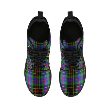 Brodie Hunting Modern Tartan Leather Boots