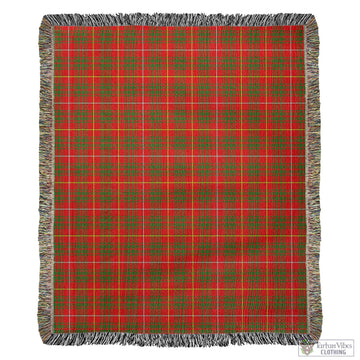 Bruce County Canada Tartan Woven Blanket