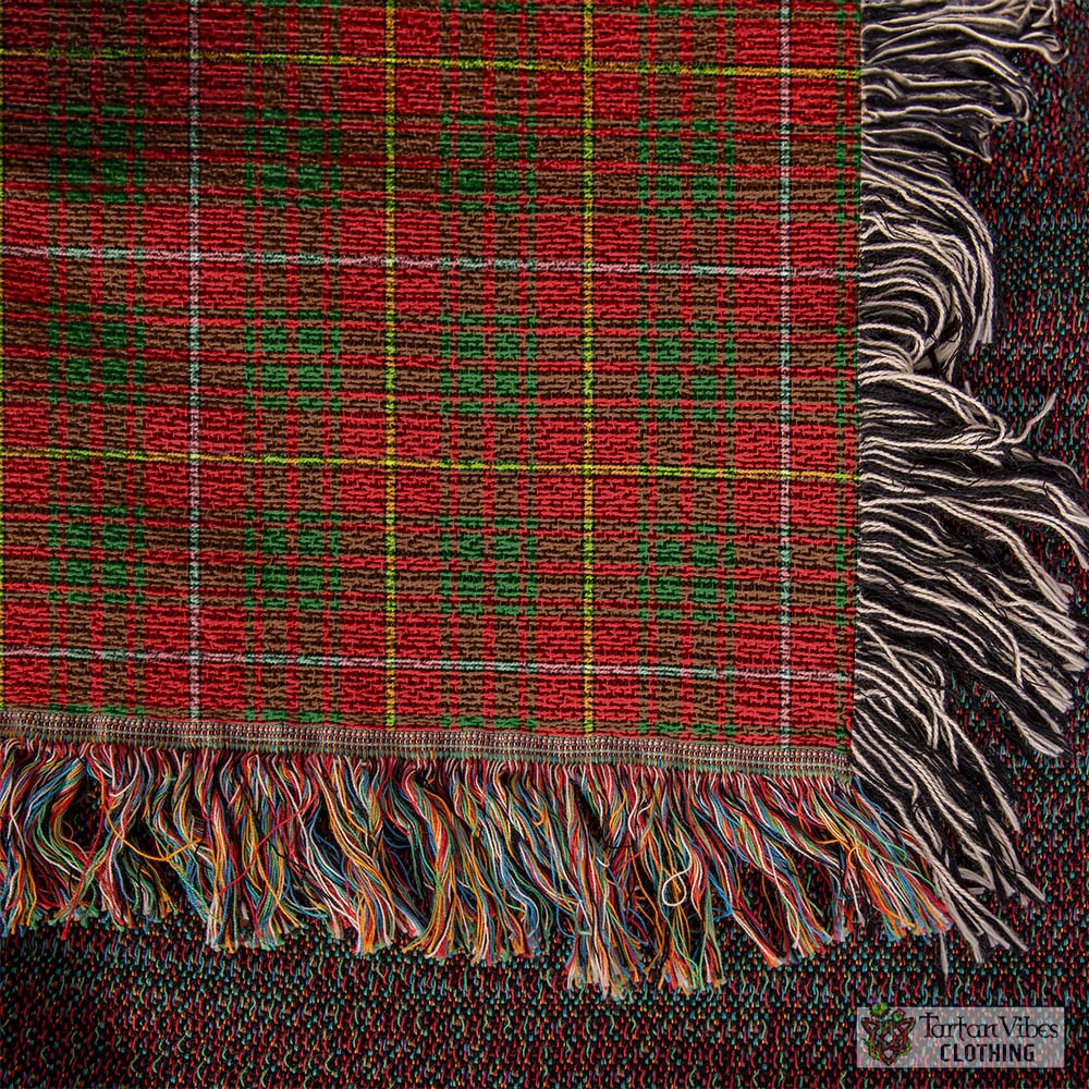 Tartan Vibes Clothing Bruce County Canada Tartan Woven Blanket