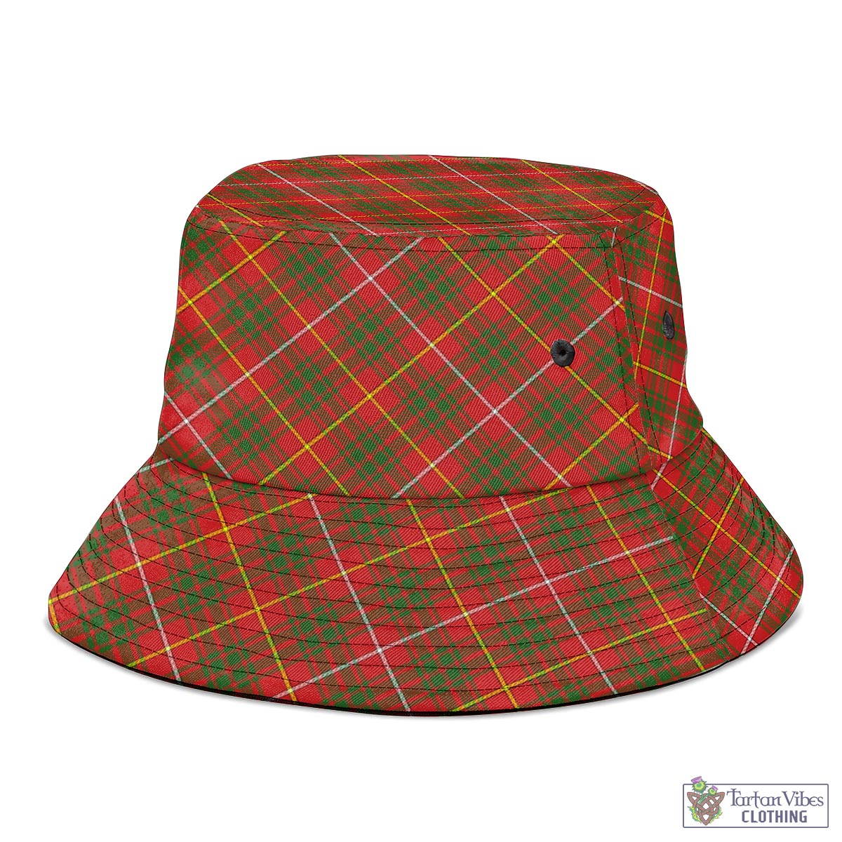 Tartan Vibes Clothing Bruce County Canada Tartan Bucket Hat