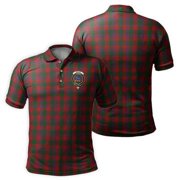 Bruce Old Tartan Men's Polo Shirt with Family Crest