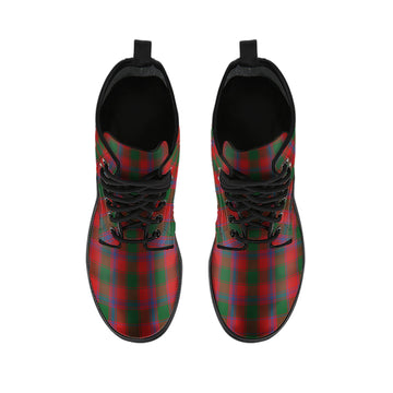 Bruce Old Tartan Leather Boots