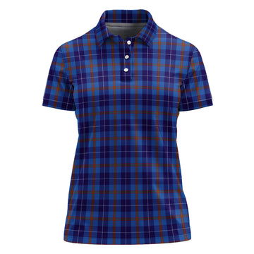 Bryson Tartan Polo Shirt For Women