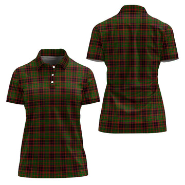 Buchan Modern Tartan Polo Shirt For Women