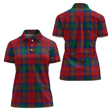 Byres (Byses) Tartan Polo Shirt For Women