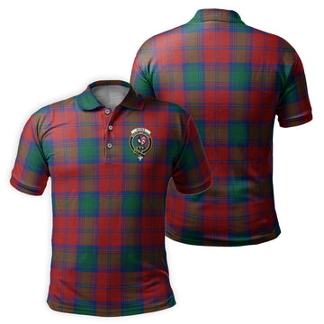 Byres (Byses) Tartan Men's Polo Shirt with Family Crest
