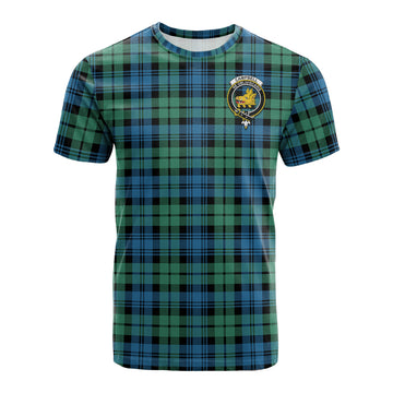 Campbell Ancient 01 Tartan T-Shirt with Family Crest