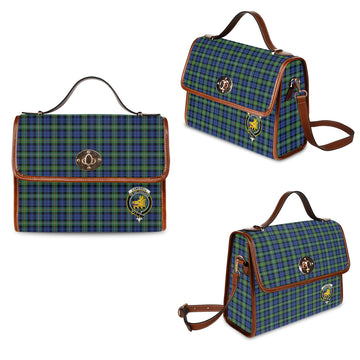 Campbell Argyll Ancient Tartan Waterproof Canvas Bag with Family Crest