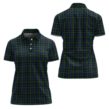 Campbell of Argyll #01 Tartan Polo Shirt For Women