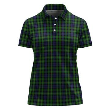 Campbell of Breadalbane Tartan Polo Shirt For Women