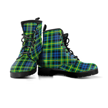 Campbell of Breadalbane Ancient Tartan Leather Boots