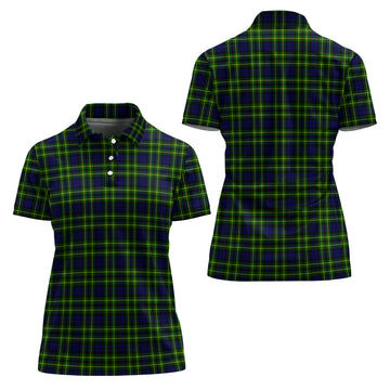 Campbell of Breadalbane Modern Tartan Polo Shirt For Women