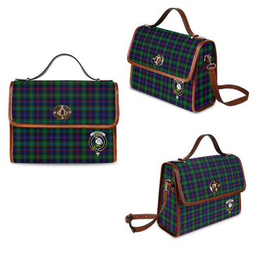 Campbell of Cawdor Modern Tartan Waterproof Canvas Bag with Family Crest