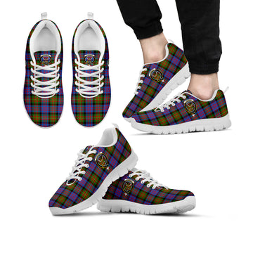 Carnegie Ancient Tartan Sneakers with Family Crest