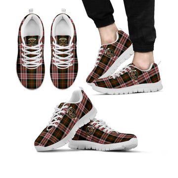 Carnegie Dress Tartan Sneakers with Family Crest