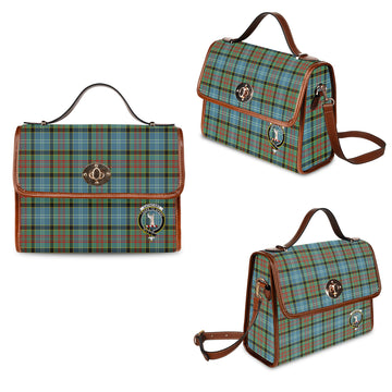 Cathcart Tartan Waterproof Canvas Bag with Family Crest