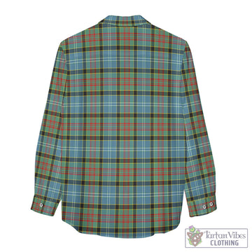 Cathcart Tartan Womens Casual Shirt with Family Crest