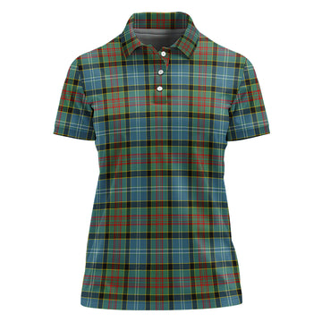 Cathcart Tartan Polo Shirt For Women