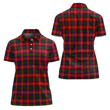 Charteris Tartan Polo Shirt For Women