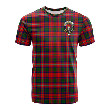 Charteris Tartan T-Shirt with Family Crest