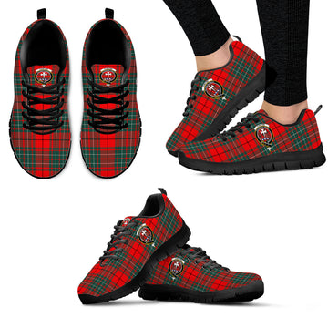 Cheyne Tartan Sneakers with Family Crest