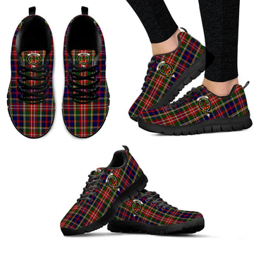 Christie Tartan Sneakers with Family Crest