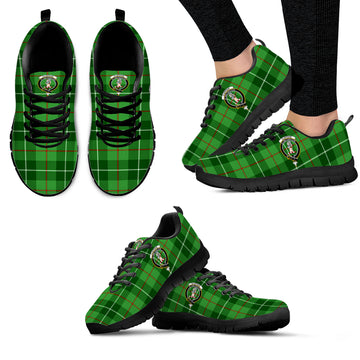 Clephan Tartan Sneakers with Family Crest