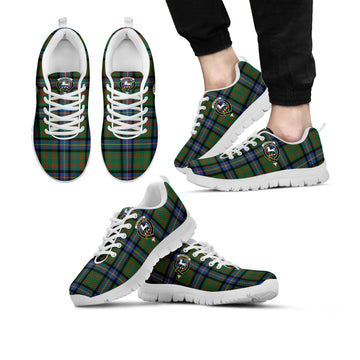 Cochrane Ancient Tartan Sneakers with Family Crest
