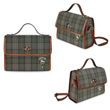Cochrane Hunting Tartan Waterproof Canvas Bag with Family Crest