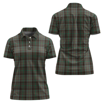 Cochrane Hunting Tartan Polo Shirt For Women
