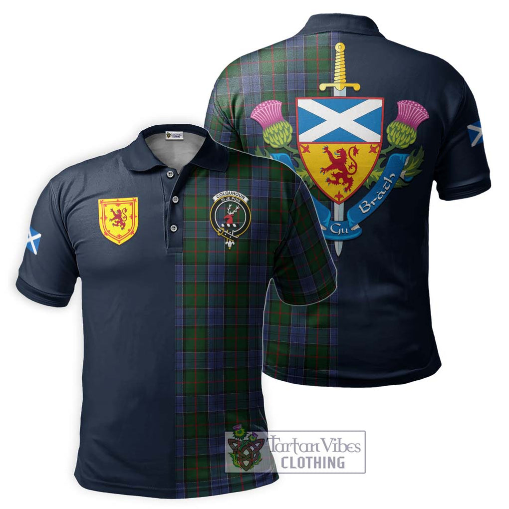 MacDougall Wilsons Tartan Polo Shirt - Royal Coat Of Arms Style main image 0