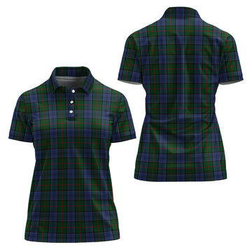 Colquhoun Tartan Polo Shirt For Women