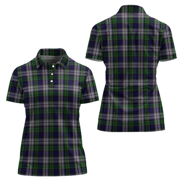 Colquhoun Dress Tartan Polo Shirt For Women