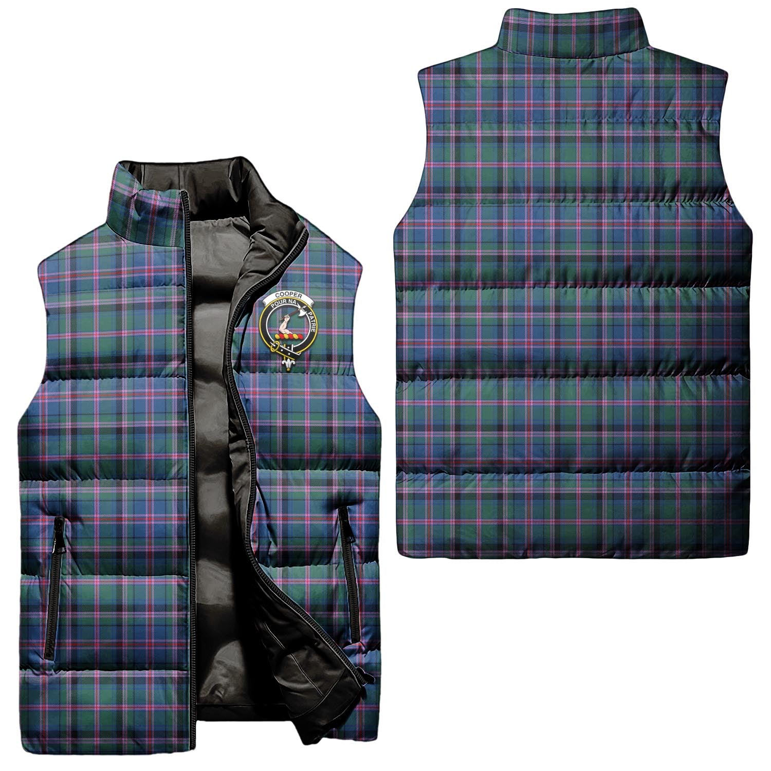 Cooper Tartan Crest Hoodie