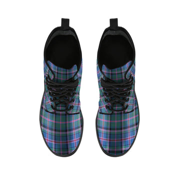 Cooper Tartan Leather Boots