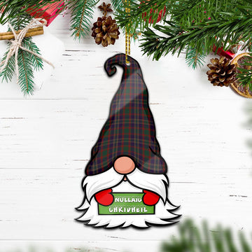 Cork County Ireland Gnome Christmas Ornament with His Tartan Christmas Hat