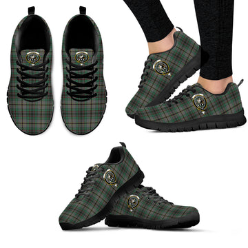 Craig Tartan Sneakers with Family Crest