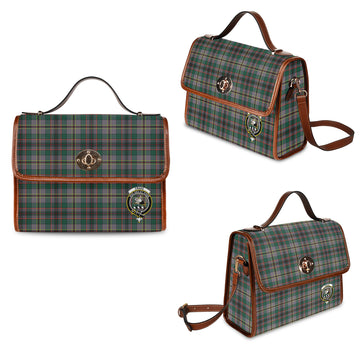 Craig Ancient Tartan Waterproof Canvas Bag with Family Crest