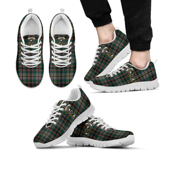Craig Ancient Tartan Sneakers with Family Crest